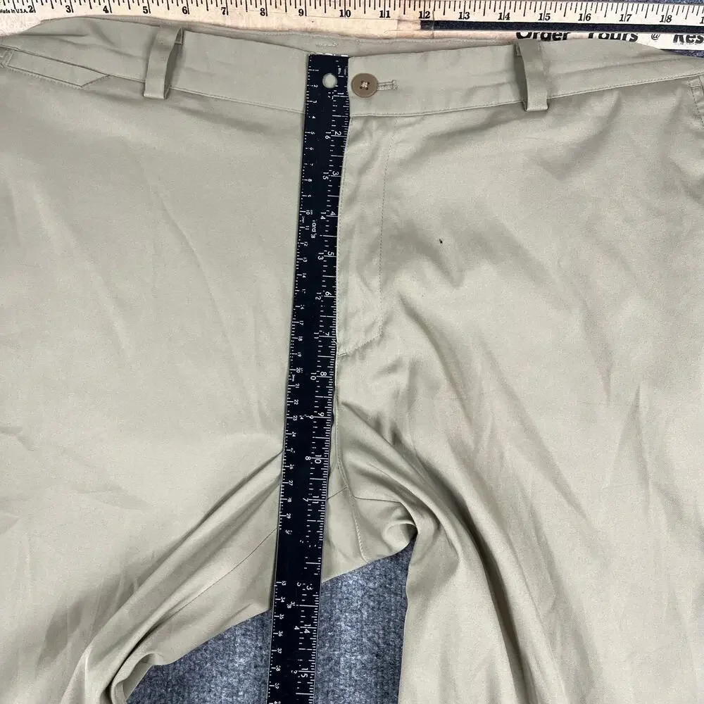 Nike Golf Pants Mens Size 36x32 Khaki Dri-Fit Performance Stretch‎ Casual
